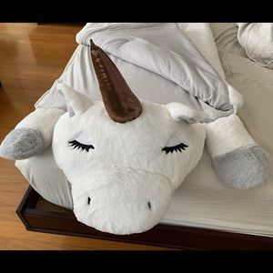 Plush Unicorn Sleeping Bag NEVER SLEPT IN Like New